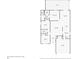 Detailed floor plan showcasing the layout, dimensions, and flow of the house at 24841 Mary Beth Ct, Land O Lakes, FL 34639