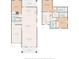 Detailed floor plan showcasing the layout of the home's rooms and dimensions at 2809 N 21St St, Tampa, FL 33605