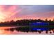 Epperson community entrance bridge with beautiful sunset reflection at 32417 Welling Blade Loop, Wesley Chapel, FL 33545