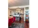 Dining area adjacent to kitchen with stainless appliances and a breakfast bar at 345 Bayshore Blvd # 1807, Tampa, FL 33606