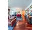 Open floor plan featuring living area, dining, office space and a breakfast bar at 345 Bayshore Blvd # 1807, Tampa, FL 33606