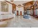 Expansive lobby with marble floors, elegant lighting, and a cozy lounge area at 345 Bayshore Blvd # 1807, Tampa, FL 33606