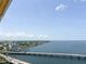 Beautiful view of the city skyline and bay with bridge at 345 Bayshore Blvd # 1807, Tampa, FL 33606