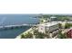 Amazing waterfront view featuring a bridge, the bay, commercial buildings and Tampa skyline in the distance at 345 Bayshore Blvd # 1807, Tampa, FL 33606