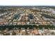 Breathtaking aerial view of a waterfront community on a canal, featuring private docks for boating enthusiasts at 3830 46Th S Ave, St Petersburg, FL 33711