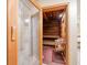 Relax and rejuvenate in the on-site Sauna with wooden benches and heater at 400 Island Way # 502, Clearwater Beach, FL 33767