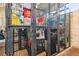 Secure storage units with metal cage doors, ideal for storing personal belongings at 400 Island Way # 502, Clearwater Beach, FL 33767