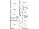Detailed floor plan layout showcasing the home's layout and room dimensions at 5003 Wabash Pl, Riverview, FL 33578