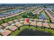 This house has a beautiful water view, and is surrounded by other single Gathering homes at 5422 Sunset Falls Dr, Apollo Beach, FL 33572