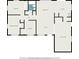 Detailed floorplan illustrating the layout of the home, including bedrooms, kitchen and living room at 5643 86Th N Ave, Pinellas Park, FL 33782