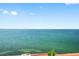 Breathtaking ocean view showcases the endless water and sky, seen from a high vantage point at 6372 Palma Del Mar S Blvd # 601, St Petersburg, FL 33715