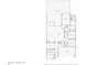 Detailed floor plan showcasing layout with bedrooms, bathrooms, kitchen, living room, and screened patio/pool at 7420 Paradiso Dr, Apollo Beach, FL 33572