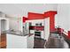 Modern kitchen boasting stainless steel appliances, sleek countertops, and ample cabinet space at 899 Addison Ne Dr, St Petersburg, FL 33716