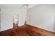 This spacious main bedroom offers hardwood floors, ensuite bath access, and an open layout at 899 Addison Ne Dr, St Petersburg, FL 33716