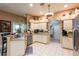Kitchen showcasing granite counters, stainless steel appliances, and lots of counter space at 12134 Tournament View Ave, New Port Richey, FL 34654