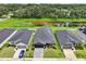 Birds eye view of the neighborhood featuring the home with solar panels at 12937 Ogden Glade Rd, Dade City, FL 33525