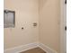 Empty laundry room with hookups at 1413 Bayshore Blvd # 11, Dunedin, FL 34698