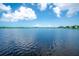 Beautiful water view under a clear blue sky with a long body of water at 2060 Saffold Park Dr, Ruskin, FL 33570