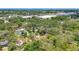 Aerial view of the property showing lush greenery and neighborhood at 327 Sunnyside Rd, Temple Terrace, FL 33617
