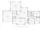 Detailed floor plan showcasing layout of the home's rooms and dimensions at 327 Sunnyside Rd, Temple Terrace, FL 33617