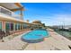 A tranquil waterfront pool and spa with stunning water views, ideal for relaxation at 333 Midway Is, Clearwater Beach, FL 33767
