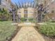 Scenic courtyard featuring a water fountain and mature foliage at 4221 W Spruce St # 2218, Tampa, FL 33607