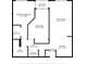Detailed floor plan showcasing layout with primary bedroom, living room, kitchen, and balcony at 4221 W Spruce St # 2218, Tampa, FL 33607