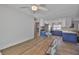 Kitchen with stainless steel appliances, stylish cabinetry, and an adjacent dining area, great for entertaining at 4489 57Th N Ave, St Petersburg, FL 33714