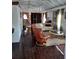 Spacious living room with hardwood floors and comfortable seating area at 703/709 Patterson St, Clearwater, FL 33756