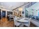 Dining area adjacent to kitchen with views of the outdoor lanai at 1012 Tuscany Dr, Trinity, FL 34655