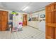 Spacious laundry room with washer, dryer, sink, and ample storage at 10193 Wallien Dr, Brooksville, FL 34601