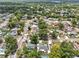Broad aerial perspective showcasing a home within a community, emphasizing its prime location and neighborhood charm at 17824 Morninghigh Dr, Lutz, FL 33549