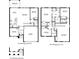 Detailed floor plan showcasing the layout of the home with room dimensions and key features at 2328 Stratten Dr, Zephyrhills, FL 33541