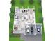 Detailed first-floor plan featuring an open layout, modern kitchen, and three-car garage at 3912 W San Rafael St, Tampa, FL 33629