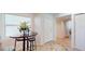 Bright breakfast nook with a view, featuring tile flooring and casual dining furniture at 6105 Bahia Del Mar Cir # 682, St Petersburg, FL 33715