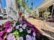 Beautiful landscaping with colorful flowers that highlight the building entrance at 6105 Bahia Del Mar Cir # 682, St Petersburg, FL 33715