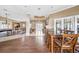 Open clubhouse area with tables, kitchen, and lounge space for residents at 7001 Interbay Blvd # 192, Tampa, FL 33616