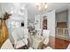 Elegant dining room featuring a glass table and an open view to the living spaces at 7001 Interbay Blvd # 192, Tampa, FL 33616