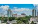 Skyline view showing a variety of residential and commercial buildings in a vibrant city setting at 841 4Th N Ave # 21, St Petersburg, FL 33701