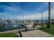 Picturesque marina view with numerous sailboats docked, offering a glimpse into waterfront living at 841 4Th N Ave # 21, St Petersburg, FL 33701