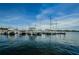 Scenic marina featuring a variety of boats docked under a beautiful blue sky, perfect for boating enthusiasts at 841 4Th N Ave # 21, St Petersburg, FL 33701