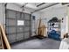 Garage featuring a ladder and storage at 913 Augusta Dr, Sun City Center, FL 33573