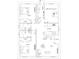 Detailed floor plan of a 3 bedroom apartment, highlighting the layout and room dimensions at 10219 Huntley St, New Port Richey, FL 34654
