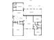 Detailed floor plan showcasing layout, dimensions, and room names at 206 Hillcrest Dr, Safety Harbor, FL 34695