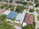 Charming neighborhood featuring well-maintained homes with mature trees and fenced yards at 2108 Delightful Dr, Ruskin, FL 33570