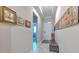 Entry hallway featuring tile floors and decor at 25200 Lambrusco Loop, Lutz, FL 33559