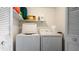 Convenient laundry room with a washer and dryer at 2941 Lichen Ln # B, Clearwater, FL 33760