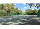 Community tennis court surrounded by lush greenery at 2941 Lichen Ln # B, Clearwater, FL 33760