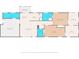 Detailed floor plan showcasing the layout of the home at 3373 Olson Rd, Spring Hill, FL 34607