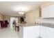 Open living space featuring a combined kitchen and dining area at 4030 Cortez Dr # C, Tampa, FL 33614
